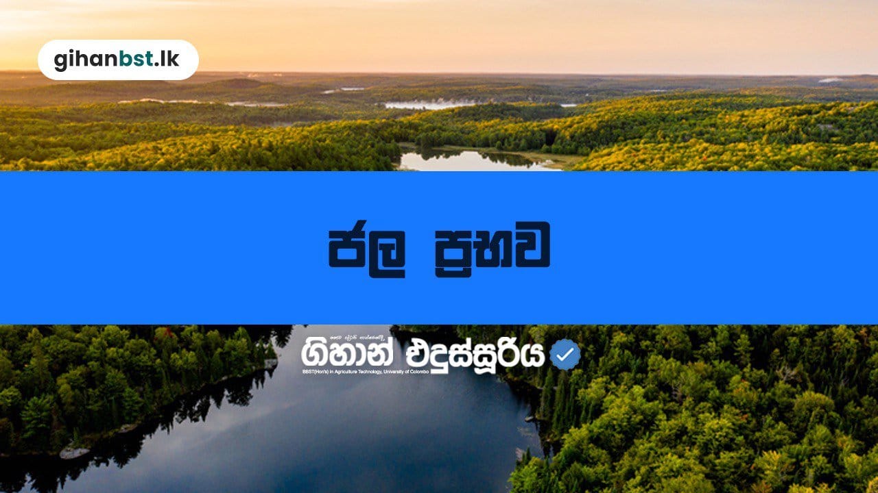 ජල ප්‍රභව